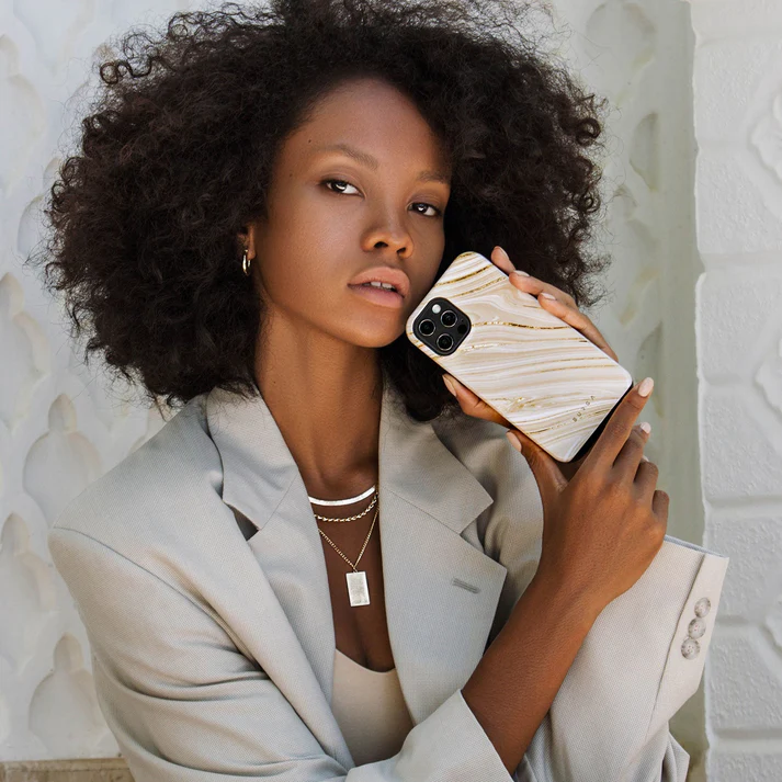 Full Glam - Beige iPhone Case - Image 2